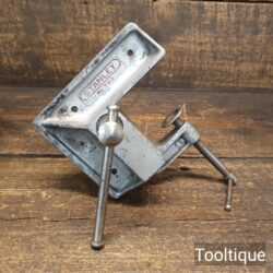 Vintage Stanley No: 702 Corner Bench Vice 5" Jaws - Original Condition 