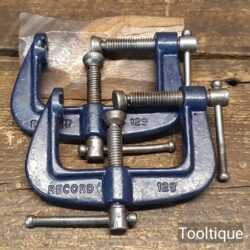 Vintage Pair of Record No: 129 Three-Way G Cramps - Ready To Use
