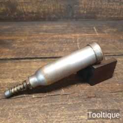 Vintage 6” Enots Pattern No: 5D Patent No: 261670 Automotive Steel Cased Grease Gun