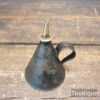 Sweet Little Vintage Bicycle Thumb Push Conical Oil Can Or Oiler