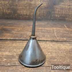 Vintage Bicycle Conical Oil Can Or Oiler Measuring 4 ¾” - Used Condition