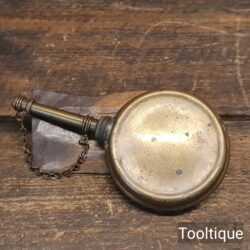 Antique WW1 U.S. Military Brass Oil Can For .45 ACP Colt 1911 Pistol - Good Condition