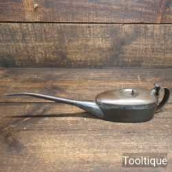 Vintage Braimes ¾ Pint Size Pump Action Oil Can - Used Condition