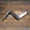 Vintage WW2 1944 Pocket Multitool With 3 Attachments Stamped Broad Arrow