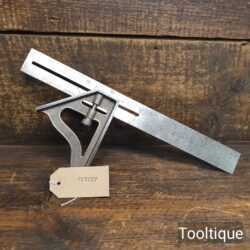 Vintage 12” Stanley Sweetheart USA No: 21 Adjustable Set Square - Good Condition