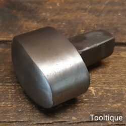 Vintage Cast Steel Rounded Anvil Stake - Good Condition