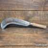 Vintage C.F. Le.Cuirol 9” Long Billhook Beechwood Handle - Sharpened Honed