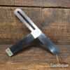 Vintage Ebony & Brass Sliding Bevel with 9” Blade - Good Condition