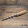Vintage Robert Sorby 5/16” Cast Steel Mortice Chisel - Sharpened Honed