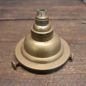 Antique Brass Lamp With Bayonet Lamp Holder