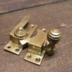 Victorian Solid Brass Sash Window Latch Catch Fastener