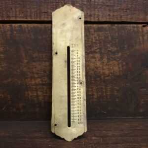 Antique Simple Brass Spring Balance Pocket Scale Plate Antique Simple Brass Spring Balance Pocket Scale Plate