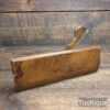 Antique c1820 Glaisby & Dibb No: 10 Rounding Moulding Plane- Good Condition