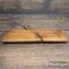 Antique William Moss ½” Hollowing Moulding Plane - Original Condition