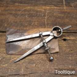 Vintage 6” 1946 Post War Spring Adjustment Straight Dividers - Good Condition