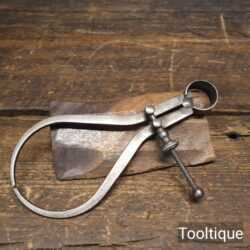 Vintage 6” Moore & Wright Spring Adjustment Outside Dividers - Good Condition