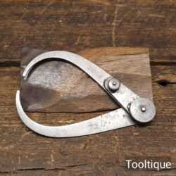 Vintage 4 ½” L.S. Starrett Co. USA Steel Outside Divider - Good Condition