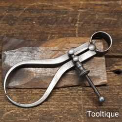 Vintage 5” Moore & Wright Outside Spring Dividers - Good Condition