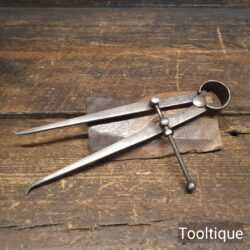 Vintage 7” Moore & Wright Spring Adjustment Inside Dividers - Good Condition