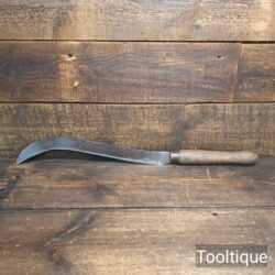 Vintage Gardeners Forged Steel Slasher - Sharpened Honed Ready To Use