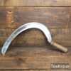 Vintage Gardeners Hook Sickle Stamped IH & No: 3 - Sharpened Ready To Use