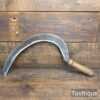 Vintage TS Gardeners Hook or Sickle Stamped No: 2 - Sharpened Ready To Use