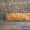 Vintage 14 ½” Hardwood Treen Straight Edge Tapered Edge - Good Condition