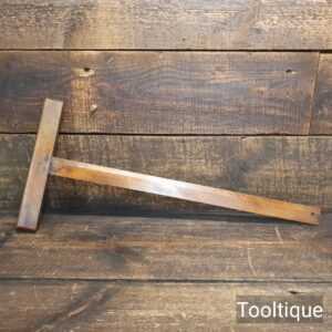 Vintage Cabinet Makers 21” Hardwood T Square - Good Condition