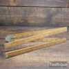Vintage J. Rabone & Sons No: 1185 Boxwood 4ft Folding Rule - Good Condition