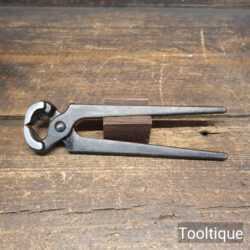 Vintage Upholsterers Cast Steel Pincers - Good Condition