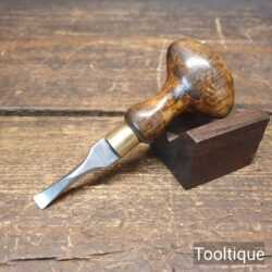 Vintage Short 5/16” Wide Coffin Makers Flat End Screwdriver - Good Condition