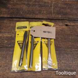 Vintage Selection 4 No: Vintage Stanley Yankee No: 131 Flat Head Screwdriver Ends