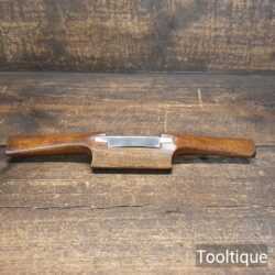 Vintage Buck Beechwood Spokeshave With 2 ½” Cutter - Sharpened Ready To Use