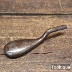 Antique WW1 Leatherworking Cast Steel Palm Tool Stamped 1917 - Good Condition