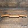 Vintage Large Beechwood Spokeshave With 3 ½” Cutter - Sharpened Ready To Use