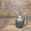 Vintage Wesco Oil Can With Brass Cap In Good Working Order