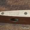 Vintage Chesterman No:1626 Mahogany Boat Shaped Spirit Level - Good Condition