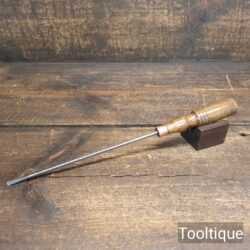 Vintage Slimline Flat Head Screwdriver 3/16” Head - Refurbished Ready To Use