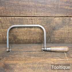 Vintage Eclipse Coping Saw Beechwood Handle - Good Condition