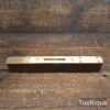 Vintage Wilson Lovatt Mahogany & Brass Adjustable Spirit Level - Good Condition