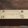 Vintage Wilson Lovatt Mahogany & Brass Adjustable Spirit Level - Good Condition