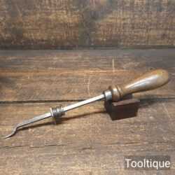 Vintage Can Opening Tool Beechwood Handle - Good Condition