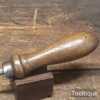 Vintage Can Opening Tool Beechwood Handle - Good Condition