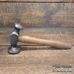 Vintage George Barnsley Cobblers Leatherworking Hammer - Refurbished Ready To Use