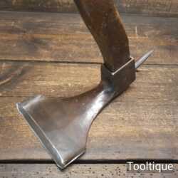 Rare Vintage Campbell Bros of Canada Lipped Shipwright’s Adze - Sharpened Honed