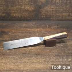 Vintage Rosewood Handled Palette Knife - Cleaned Ready For Use