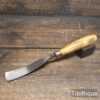 Vintage I. Sorby 1 1/8” Wide Curved Woodcarving Gouge - Sharpened Ready To Use