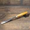 Vintage S.J. Addis No: 18 Curved Woodcarving Gouge Chisel 9/16” Wide - Ready To Use