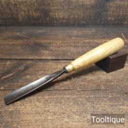 Vintage ¾” Wide Woodcarving Gouge - Sharpened Ready For Use