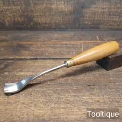 Vintage Asley Iles ¾” Wide Deep Woodcarving Spoon Gouge - Sharpened Ready For Use